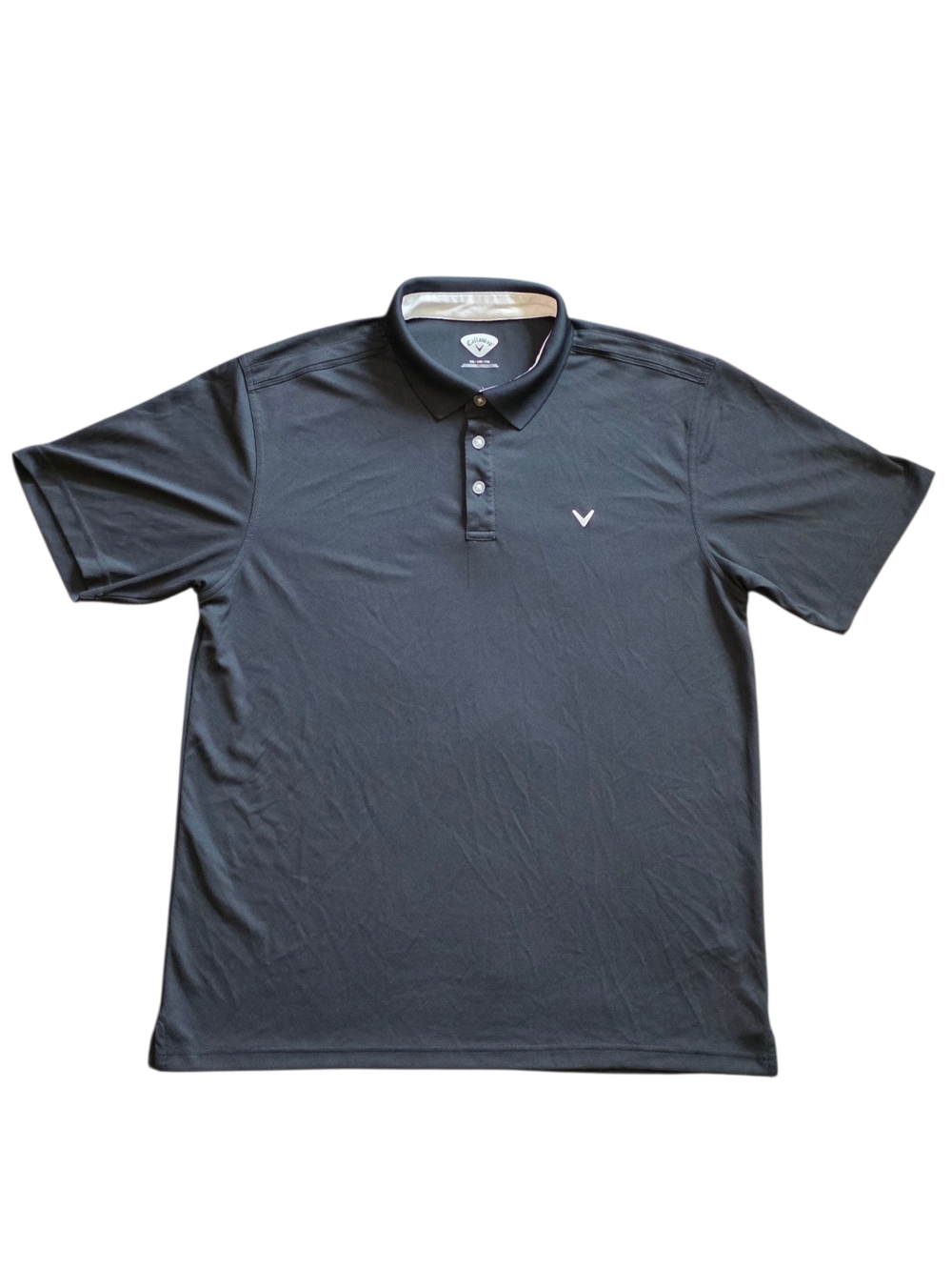 Callaway Golf 2XL Black Performance Polo Shirt XXL